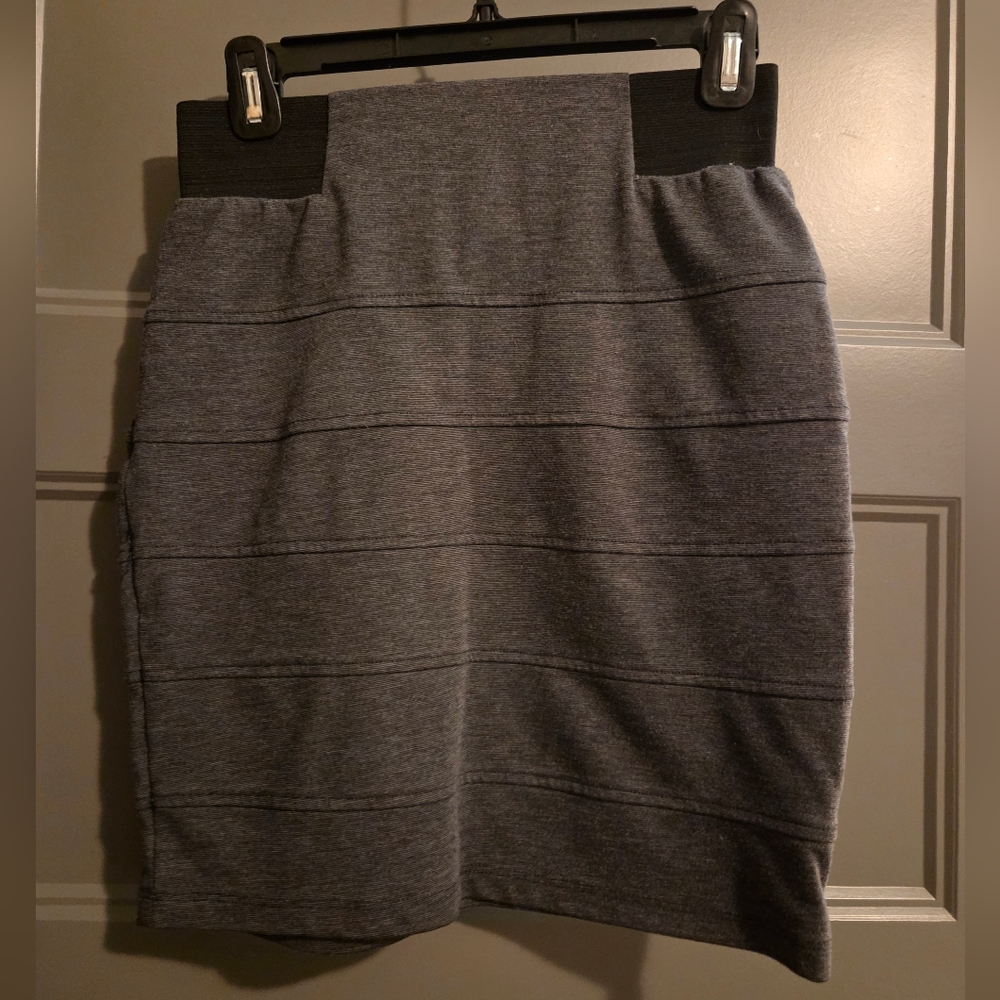Bwear Charcoal Pencil Skirt